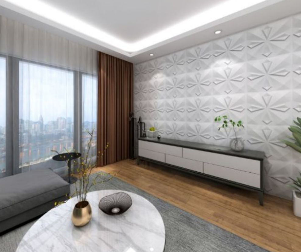 คุณสมบัติของฝ้าเพดาน 3D PVC Wall